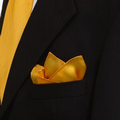 Gold Polyester Pocket Square